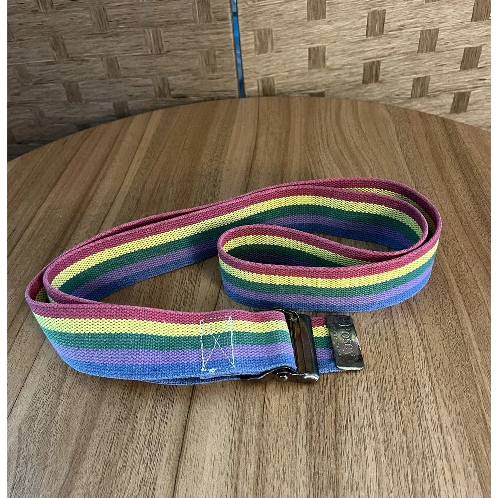Posey Fiesta Rainbow‎ Gait Belt Unisex Fashion and/or Therapy Aid ~64